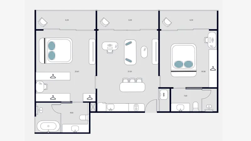 Essence, floor plan