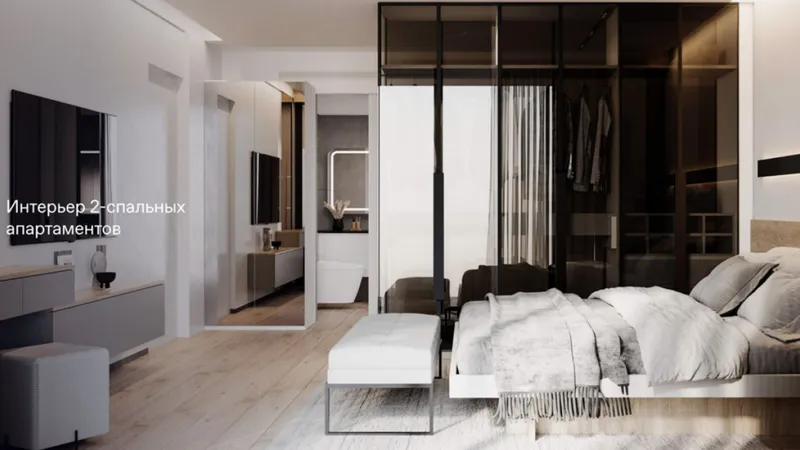 Studio 50 m² – Essence (Rawai) · Vizualizace developera