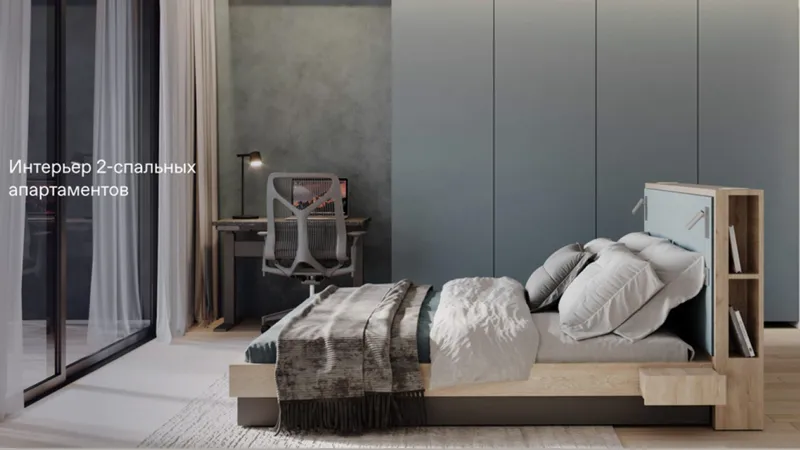 Studio 50 m² – Essence (Rawai) · Vizualizace developera