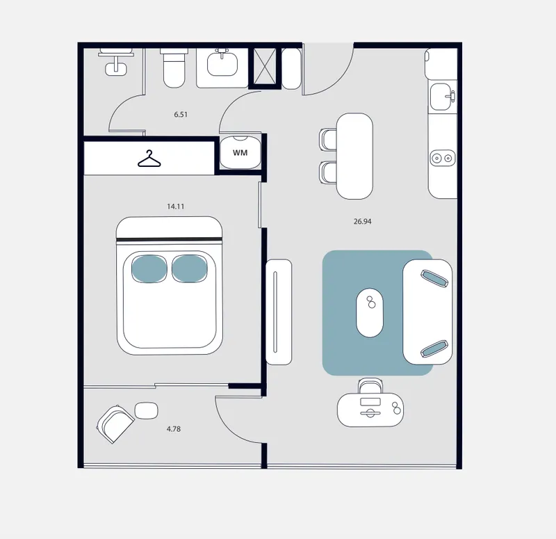 Essence, floor plan