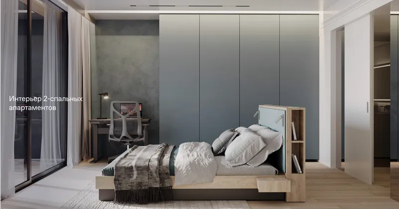 Studio 50 m² – Essence (Rawai) · Vizualizace developera