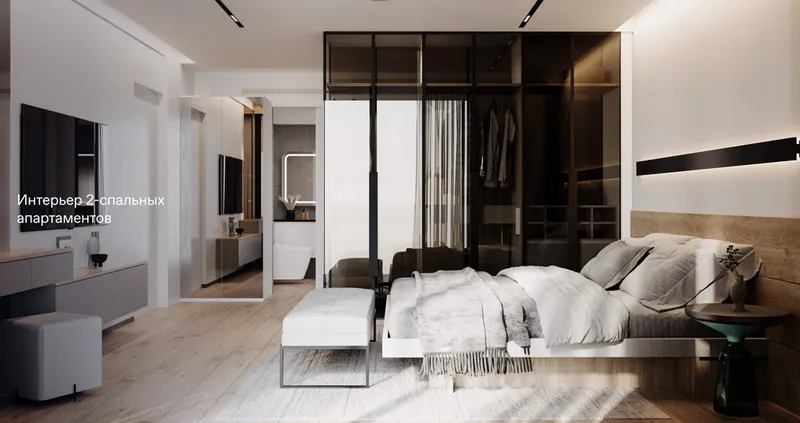 Studio 50 m² – Essence (Rawai) · Vizualizace developera