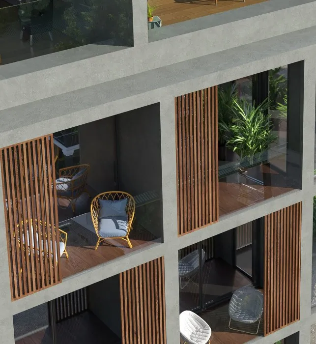 Studio 50 m² – Essence (Rawai) · Vizualizace developera