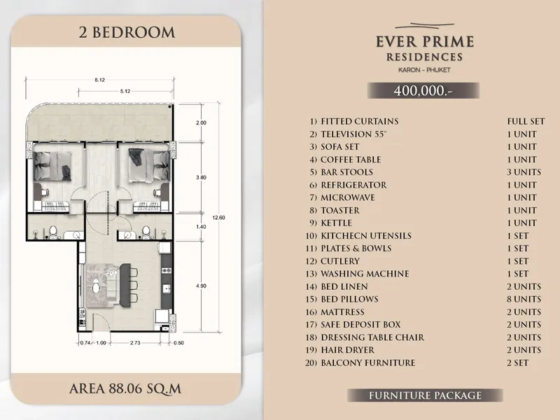 Ever Prime Residences, floor plan