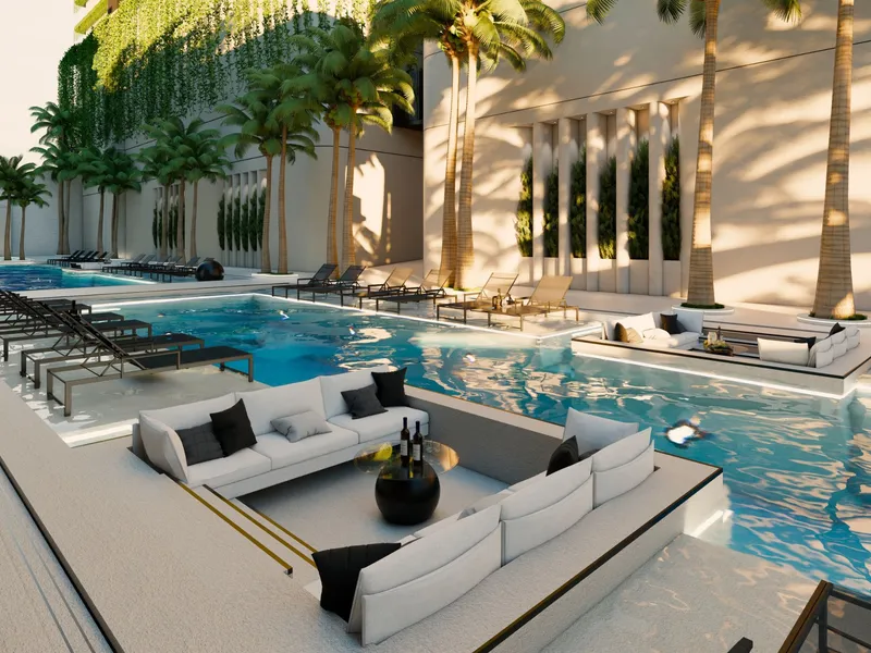 Apartamento de 2 dormitorios 102 m² en Ever Prime Residences (Karon) · zonas comunes