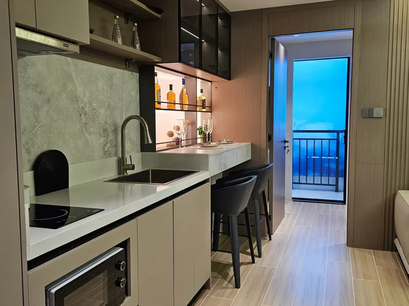 Apartment 1-bedroom 35 sqm in Capri Residence (Bang Tao) · kitchen