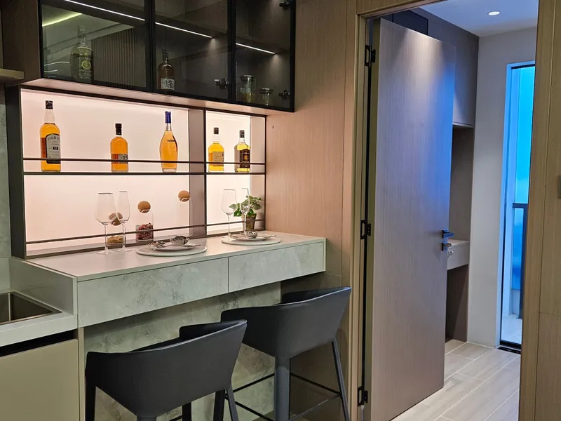 Apartment 1-bedroom 35 sqm in Capri Residence (Bang Tao) · kitchen