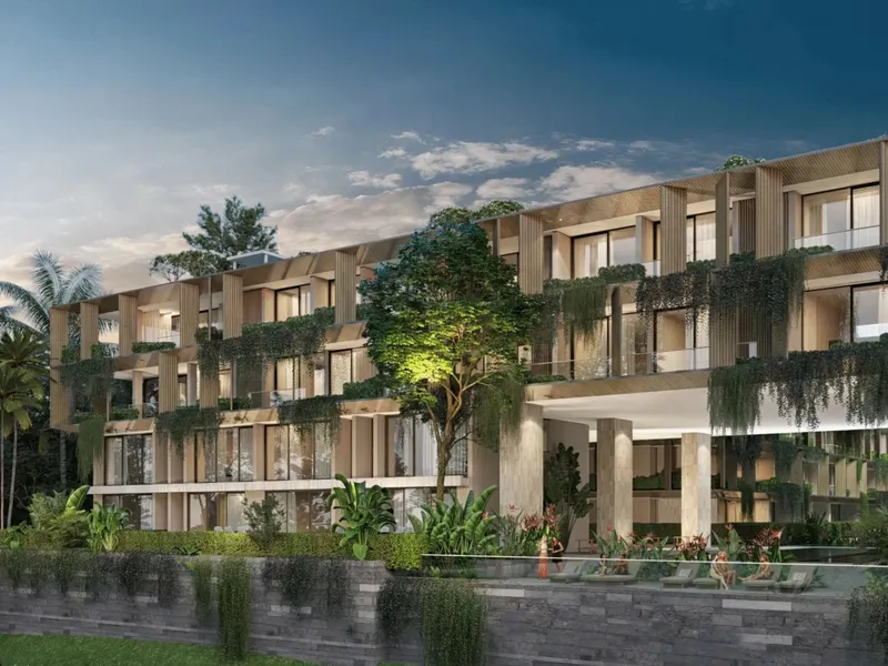 Apartment 1-bedroom 50 sqm in Gardens of Eden (Layan) · Developer render