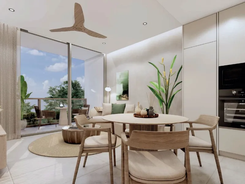 Apartment 1-bedroom 50 sqm in Gardens of Eden (Layan) · living room