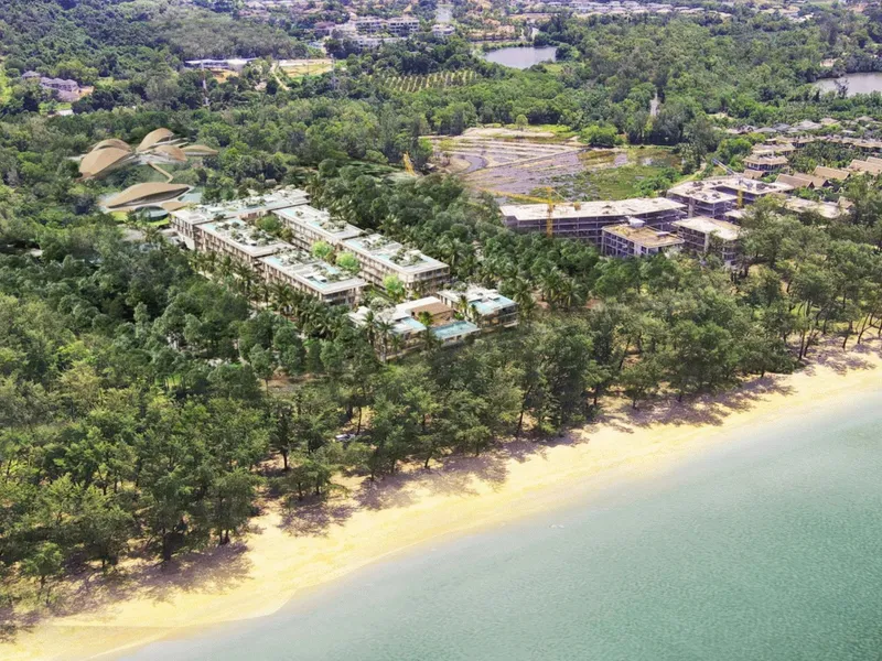 Apartment 1-bedroom 50 sqm in Gardens of Eden (Layan) · Developer render