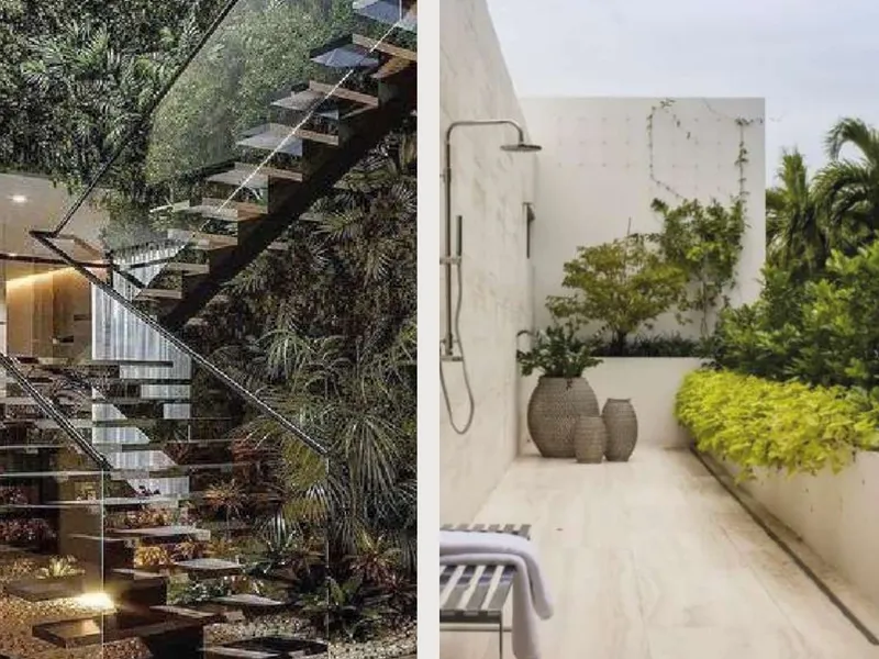 Gardens of Eden, floor plan: living room
