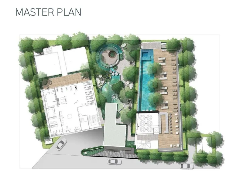 Studio 34 sqm in Harmony (Rawai) · Development floor plan