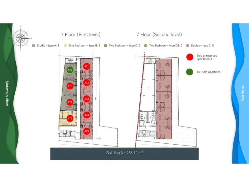 Studio 34 sqm in Harmony (Rawai) · Development floor plan