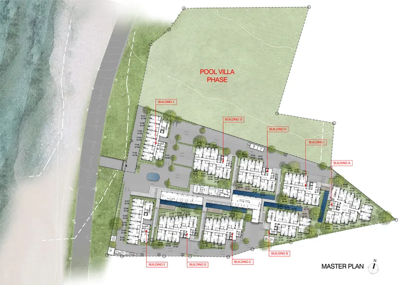 Apartment 1-bedroom 47 sqm in Hennessy Residence (Karon) · Development floor plan