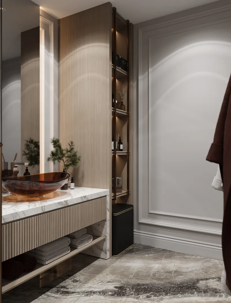 Apartment 1-bedroom 47 sqm in Hennessy Residence (Karon) · bathroom