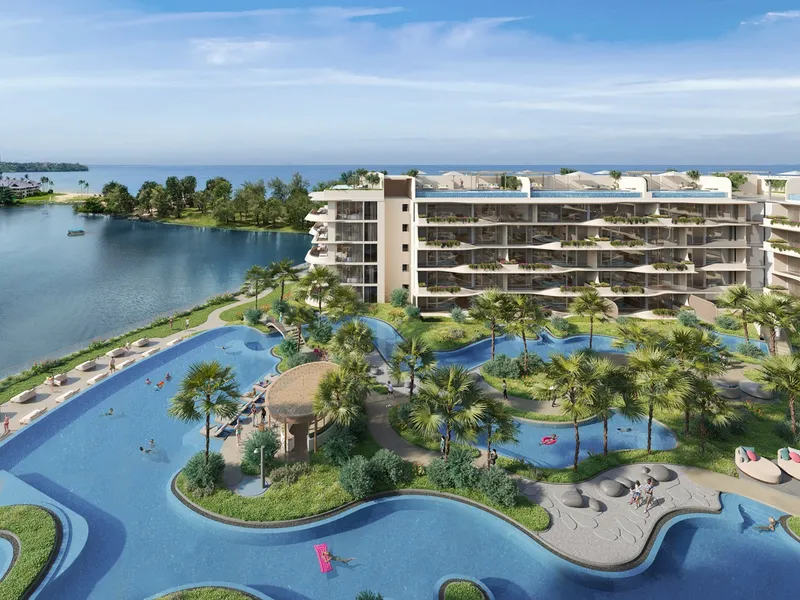 Apartamento de 1 dormitorio 75 m² en Laguna Bayside (Bang Tao) · Imagen digital de la promotora