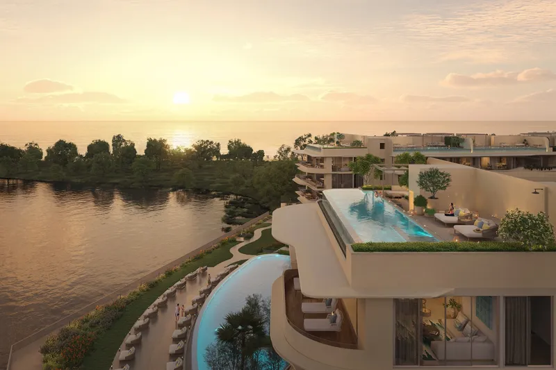 Apartamento de 1 dormitorio 75 m² en Laguna Bayside (Bang Tao) · Imagen digital de la promotora