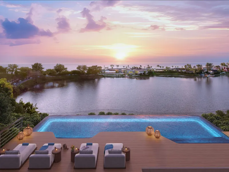 Bellaguna Lake Residences Lotus, facciata