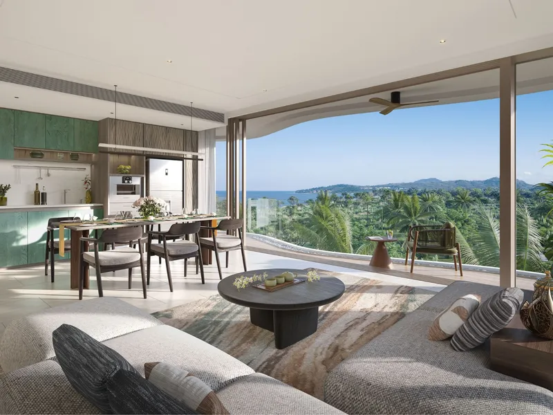 Wohnung mit 2 Schlafzimmern 115 m² im Projekt Garrya Residences (Bang Tao) · Innenansicht