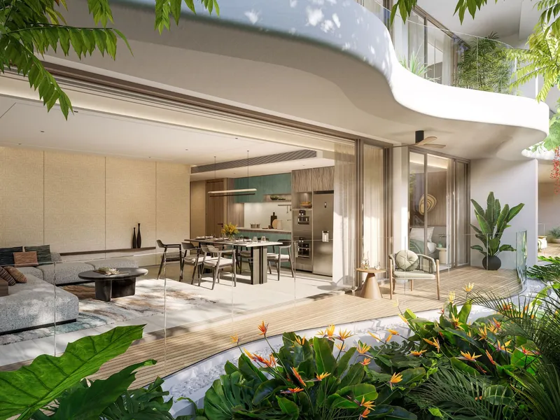 Wohnung mit 2 Schlafzimmern 115 m² im Projekt Garrya Residences (Bang Tao) · Visualisierung des Bauträgers