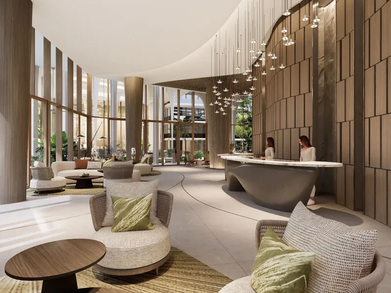 Wohnung mit 2 Schlafzimmern 115 m² im Projekt Garrya Residences (Bang Tao) · Empfangsbereich
