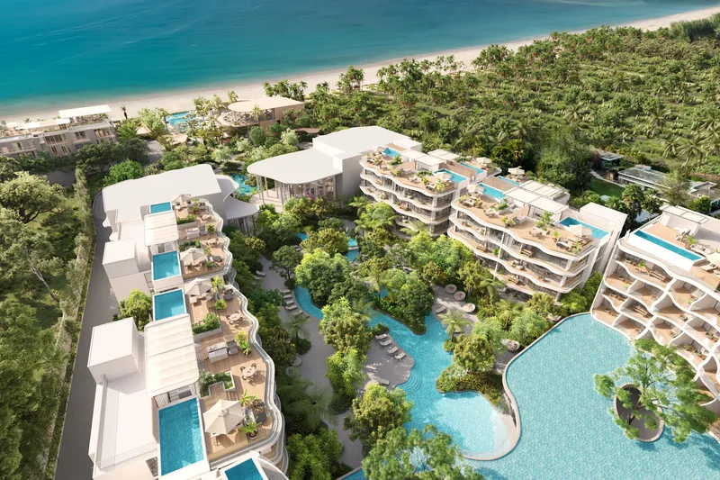 Wohnung mit 2 Schlafzimmern 115 m² im Projekt Garrya Residences (Bang Tao) · Visualisierung des Bauträgers