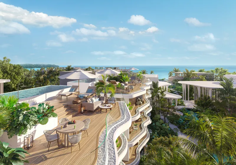Wohnung mit 2 Schlafzimmern 115 m² im Projekt Garrya Residences (Bang Tao) · Visualisierung des Bauträgers