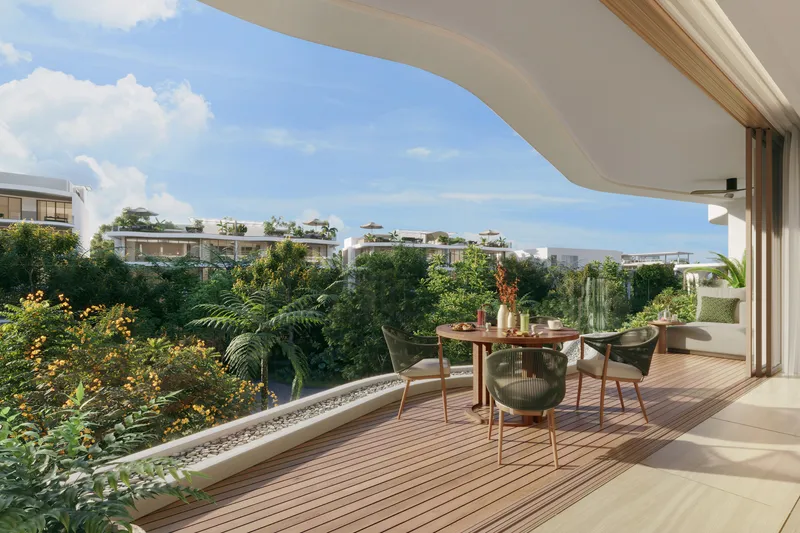 Wohnung mit 2 Schlafzimmern 115 m² im Projekt Garrya Residences (Bang Tao) · Visualisierung des Bauträgers