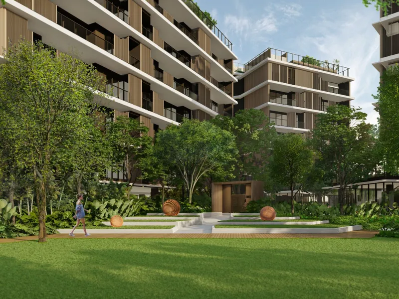 Apartment 1-bedroom 56 sqm in Laguna Lakeside 2 (Bang Tao) · Developer render