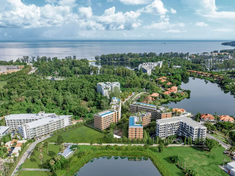 Apartment 1-bedroom 56 sqm in Laguna Lakeside 2 (Bang Tao) · Development floor plan