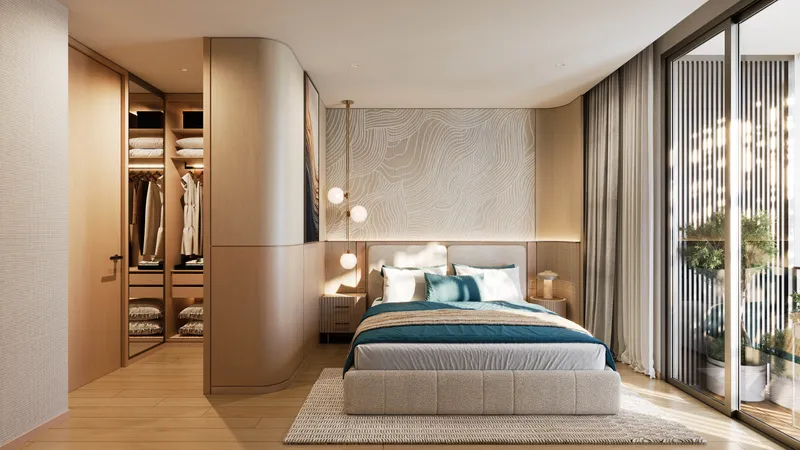 Apartment 1-bedroom 56 sqm in Laguna Lakeside 2 (Bang Tao) · bedroom