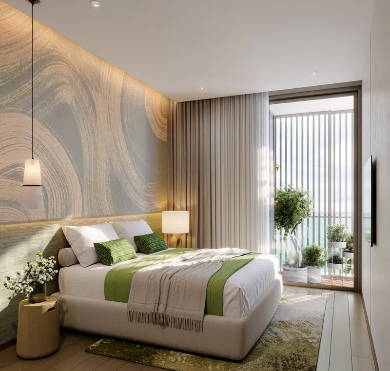 Apartment 1-bedroom 56 sqm in Laguna Lakeside 2 (Bang Tao) · bedroom