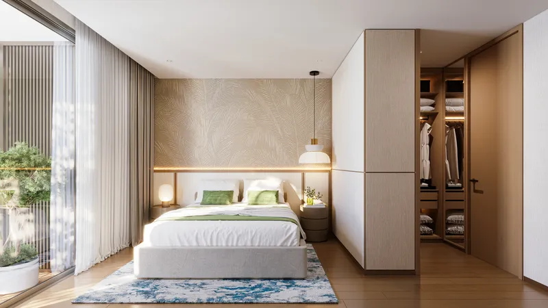 Apartment 1-bedroom 56 sqm in Laguna Lakeside 2 (Bang Tao) · bedroom