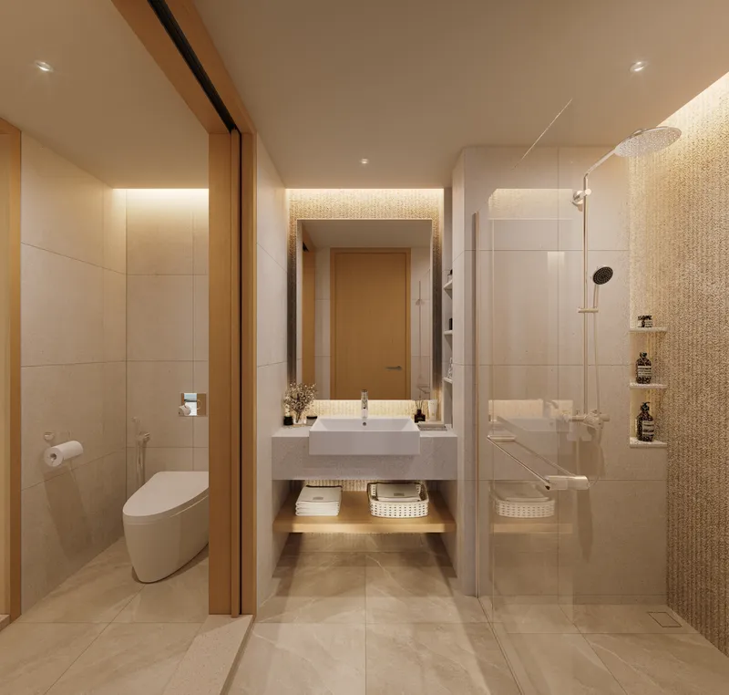 Apartment 1-bedroom 56 sqm in Laguna Lakeside 2 (Bang Tao) · bedroom