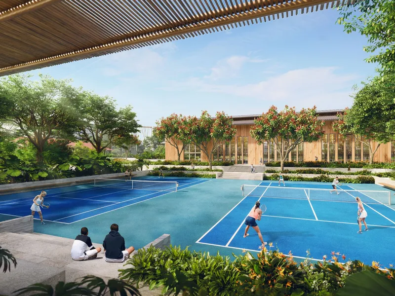 Appartamento con 3 camere da letto 131 m² a Laguna Lakelands Waterside Lakeview Residences (Bang Tao) · Rendering del promotore