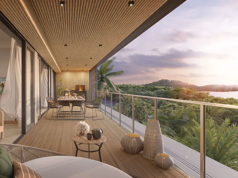 Apartamento de 3 dormitorios 131 m² en Laguna Seaside (Bang Tao) · terraza