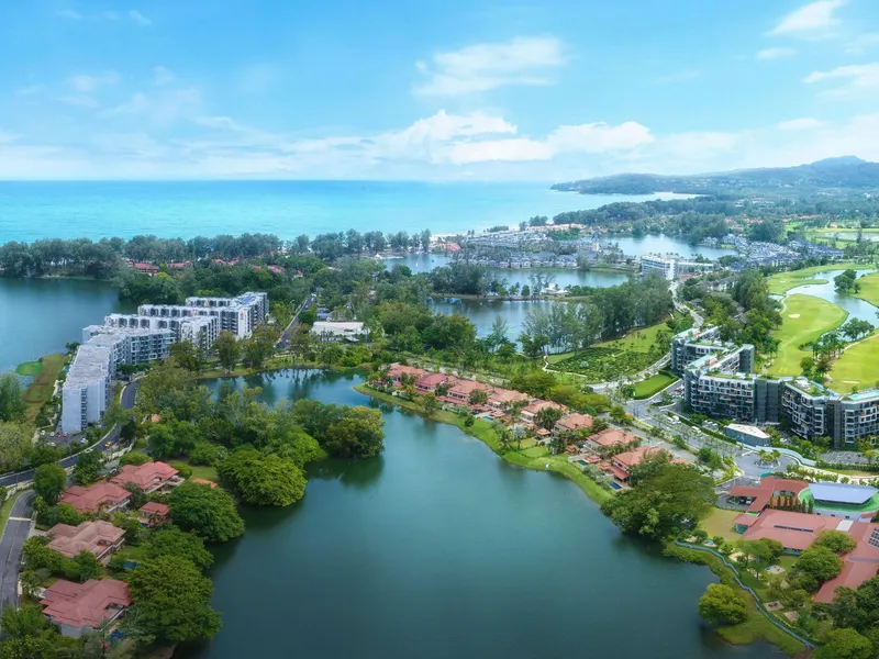 Studio 29 sqm in Laguna Skypark Celeste (Bang Tao) · Development floor plan