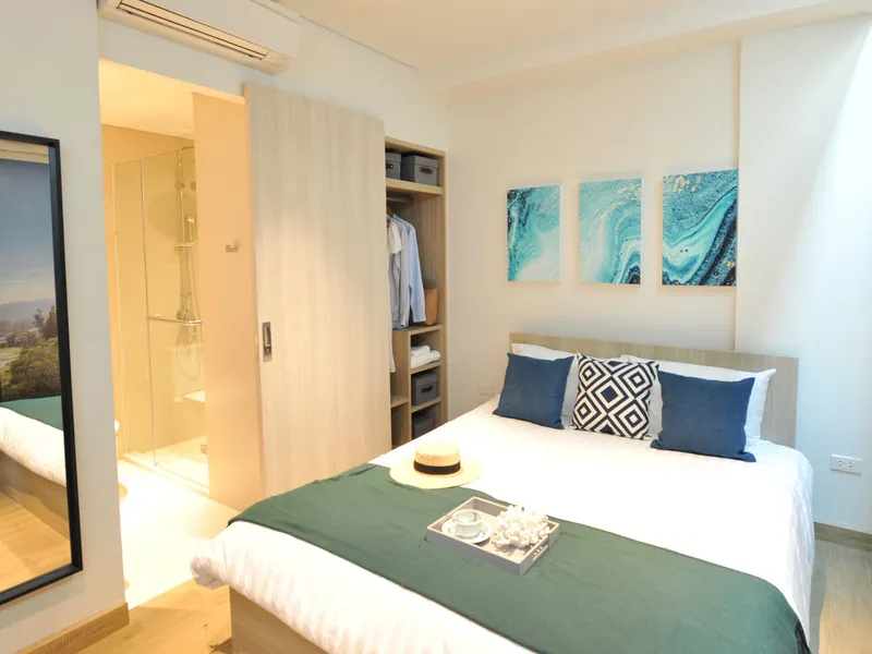 Studio 29 sqm in Laguna Skypark Celeste (Bang Tao) · bedroom