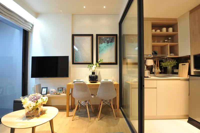 Studio 29 sqm in Laguna Skypark Celeste (Bang Tao) · kitchen