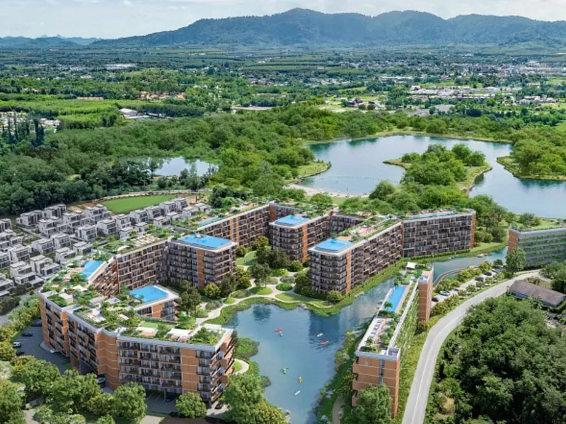 Laguna Skypark Elara, aerial view