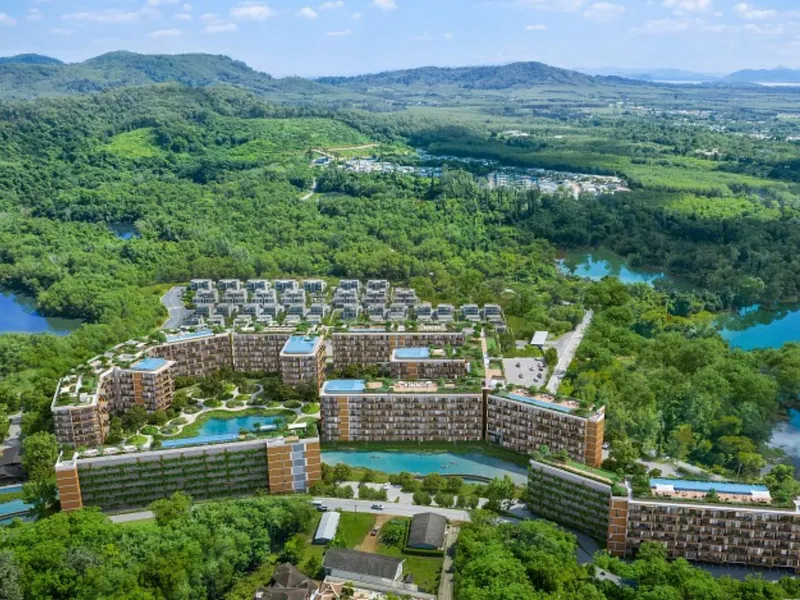 Laguna Skypark Elara, aerial view