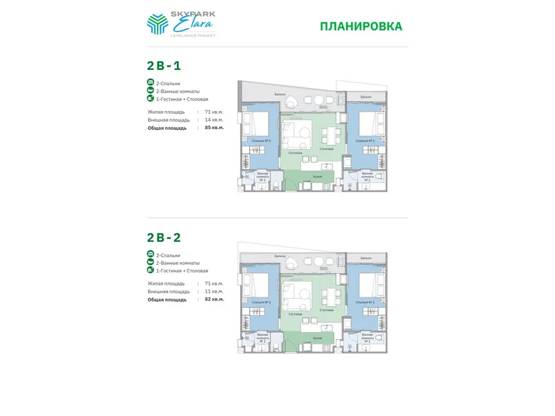 Laguna Skypark Elara, floor plan