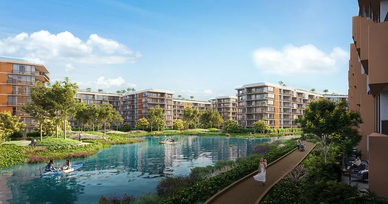 Wohnung mit 1 Schlafzimmer 54 m² im Projekt Laguna Skypark Elara (Bang Tao) · Visualisierung des Bauträgers