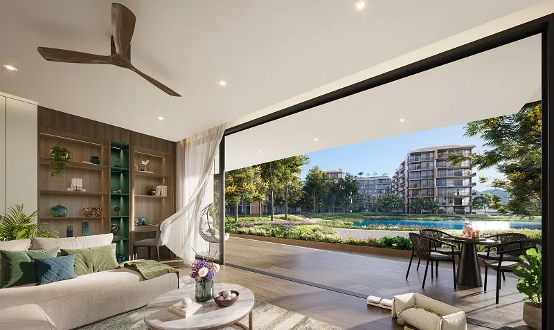 Wohnung mit 1 Schlafzimmer 54 m² im Projekt Laguna Skypark Elara (Bang Tao) · Visualisierung des Bauträgers