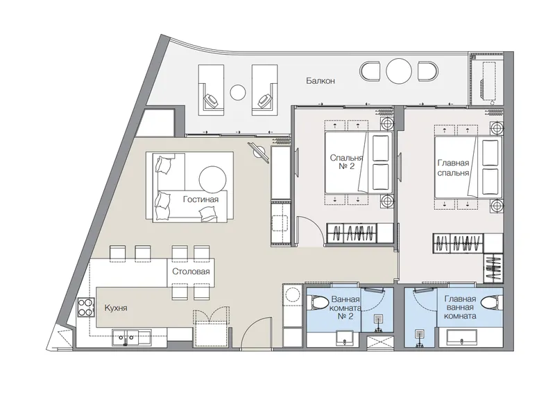 Laguna Lakelands Lakeview Residences, floor plan