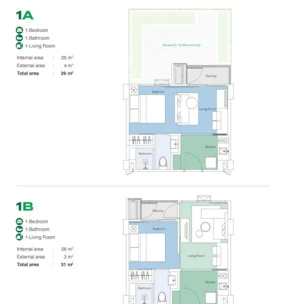 Laguna Skypark Celeste, floor plan