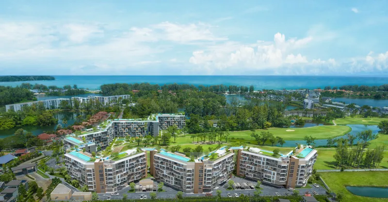 Laguna Skypark Celeste, aerial view