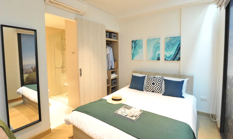Studio 29 sqm in Laguna Skypark Celeste (Bang Tao) · bedroom
