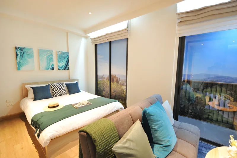 Studio 29 sqm in Laguna Skypark Celeste (Bang Tao) · bedroom