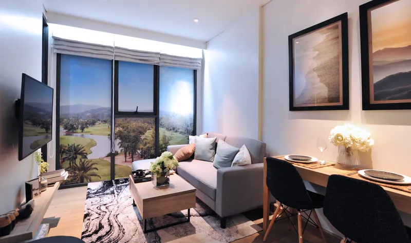 Studio 29 sqm in Laguna Skypark Celeste (Bang Tao) · living room